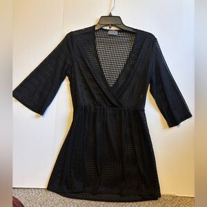 Jordan Taylor Black Swim Coverup